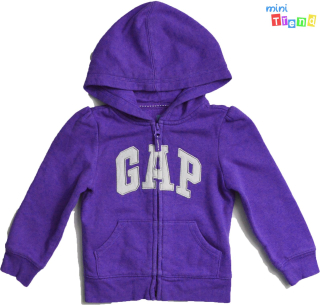 Gap lila cipzáras pulóver 3év 3-Jó állapot