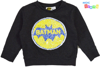 Primark Batman simítos szürke pulóver 3-4év 5-Újszerű