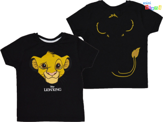 Disney LionKing fekete póló 2-3év 4-Hibátlan